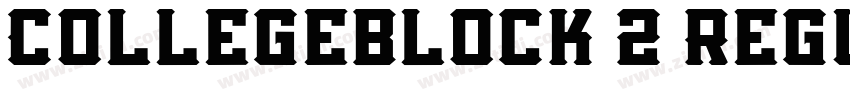 Collegeblock 2 Regul字体转换